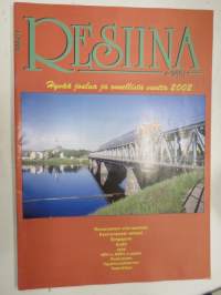 Resiina 2001 nr 4 (136.) -rautatieharrastelehti / railways hobby magazine