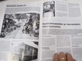 Resiina 2001 nr 4 (136.) -rautatieharrastelehti / railways hobby magazine