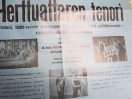 Bio Maxim -Herttuattaren Tenori / Hertiginnans tenor / Lee Parry, Adele Sandrock, ohjaus Carl Frölich -elokuvajuliste / movie poster