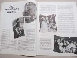 Eeva 1942 nr 5, Katoaminen ja kuolema - Neuvostolan kaksi jokapäiväisintä ilmiötä, Etelä-amerikkalaista Vichyssä, Saksan naisten taidetta, Olin nunnana, ym.