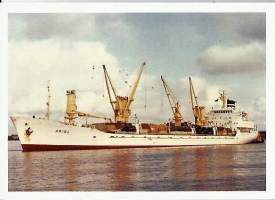 Ariel  - laivapostikortti  postikortti laivakortti kulkematon