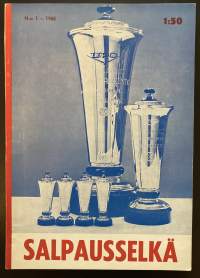 Salpausselkä N:o 1 / 1968- Salpausselän hiihdot Lahdessa 1. - 3.3.1968 - Käsiohjelma
