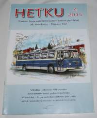 Hetku 4  2015 Suomen Linja-autohistoriallisen Seuran jäsenlehti