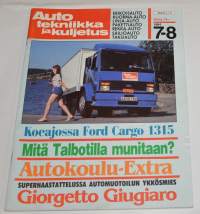 Autotekniikka ja kuljetus  7-8  1984