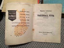 Omistajan käsikirja - Vauxhall Viva