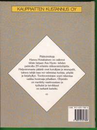 Omassa verstaassa, 1992. 29 erilaista nikkarointiohjetta korulippaasta huvimajaan. Vaativuustaso, työkalut ja tarvikkeet korvamerkitty