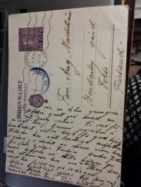 Kirjekortti 21.2.1941 (Tukholma)