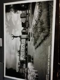 Postikortti Stockholm Strömbron med Grand Hotel och Nationalmuseum