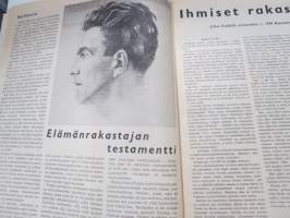 Tänään 1952 nr 1 - Suomen Rauhanpuolustajat (kommunistinen) Aira Säilä nuorisobaletti, Kalevalan perustaa, Kittilä - Kelontekemä - Ylitalo - Tepsa, Suez kanpina, ym