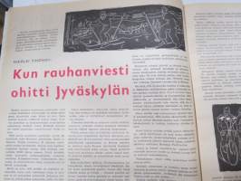 Tänään 1952 nr 1 - Suomen Rauhanpuolustajat (kommunistinen) Aira Säilä nuorisobaletti, Kalevalan perustaa, Kittilä - Kelontekemä - Ylitalo - Tepsa, Suez kanpina, ym