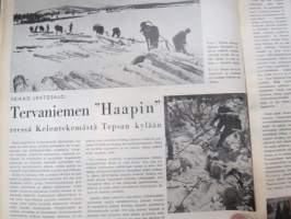 Tänään 1952 nr 1 - Suomen Rauhanpuolustajat (kommunistinen) Aira Säilä nuorisobaletti, Kalevalan perustaa, Kittilä - Kelontekemä - Ylitalo - Tepsa, Suez kanpina, ym