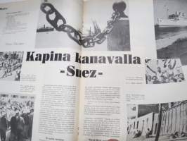 Tänään 1952 nr 1 - Suomen Rauhanpuolustajat (kommunistinen) Aira Säilä nuorisobaletti, Kalevalan perustaa, Kittilä - Kelontekemä - Ylitalo - Tepsa, Suez kanpina, ym