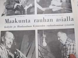 Tänään 1951 nr 2 - Suomen Rauhanpuolustajat (kommunistinen), Turvaa olympialaiset, Konekeuhko, Arvo Turtiainen - Muuri ja virta, Kiina, Hagar Olsson, Keikyä-esittely