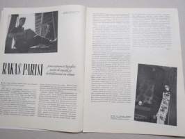 Eeva 1941 nr 11 kansikuva Iise Werner Ufan musiikkielokuvassa - Toivomuskonsertti, Rakas Parisi, Tuulen viemää, Uuteen elämään, Meiltä ja merten takaa, ym.