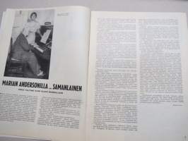 Eeva 1941 nr 8 kansikuva Rintamahäät, Marian Andersonilla on samanlainen hidas valtimo kuin Paavo Nurmellakin, Rakkautta Suomea kohtaan, Kotirintaman kuvia, ym.
