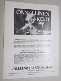 Eeva 1941 nr 3 kansikuva Irma Seikkula Suomi-Filmin valmistamassa elokuvassa - Viimeinen vieras, Suomalaisen teatterin villiruusu, Rakkautta Suomea kohtaan, ym.