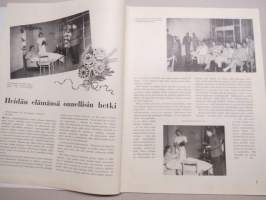 Eeva 1941 nr 10 kansikuva Invaliidihäät sotasairaalassa, Antonina -suruton sotavanki, Kurjuutta ja koreutta, Turkkilainen joka pakeni morsiamensa arpajaisvoittoa, ym