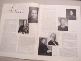 Eeva 1941 nr 5 kansikuva Teodora Lagerborg oopperamme kaunis ballerina, Äitini, Baletti akvaariossa, Poikamiesten kylä Serbiassa, Satamakaupungin teatteriväkeä, ym.