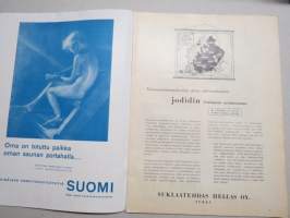 Eeva 1941 nr 4 Naisia, joiden ääni kuuluu, Puolalaisesta samettitakista kevyeen silkkipuseroon, Rakkautta Suomea kohtaan II, Parisilaisia hetkiä, Romanian asekroisos