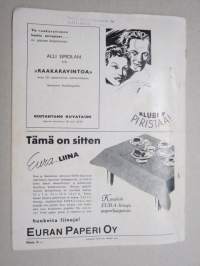 Eeva 1940 nr 7 kansikuva Kesäsiä kenttiä, Herrat vastaavat, Kuuluisuuden kirous, Tervehdyksiä, Sota-avioliitto, Iso kuppi kahvia, Mitä sanoo siihen Amerikka?, ym.
