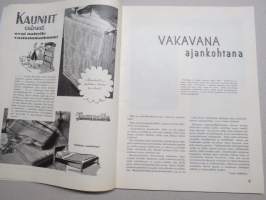 Eeva 1939 nr 9 kansikuva Märta Jaatinen, Talven suosikkiväri on musta, musta, Vakavana ajankohtana, Matkani suurin elämys, Ihmissyöjä etsimässä keskellä Eurooppaa,ym