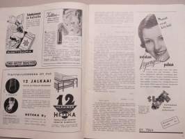 Eeva 1938 nr 6 Kolme kirjettä, Hyvä kaappaus, Rakkauskirje elää, Kaksi sydäntä ja tandempyörä, Helsinki sai Ascotinsa, Seiskari hymyää, Kesä kukkii, &quot;Tiedän&quot;, ym.