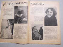 Eeva 1948 nr 5-6 Akateemikkojemme puolisoita, Ei ole syytä..., Eine Laine, Hella Vuolijoki, Aulikki Rautavaara, Hilkka Helinä, Eva Corander ja heidän koiransa, ym.