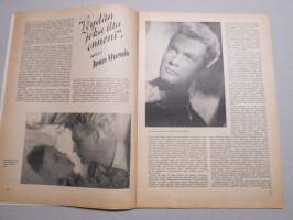 Eeva 1948 nr 3 kansikuva Salonkitanssijoiden kilpatansseissa sai Helsingin mestariparn arvonimen A-sarjassa Vickten-Vickten, Taiteilijoita Auran rannoilla, ym.