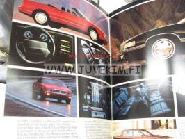 Cadillac Allenté, Fleetwood / De Ville, Seville / Eldorado 1991 -myyntiesite