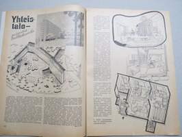 Eeva 1946 nr 12 Mietelauseet - pelastusrenkaita elämän vastoinkäymisissä, Jumalan armon rihkamakauppa, Tragediennen iloisia muistoja, Yhteistalo, ym.