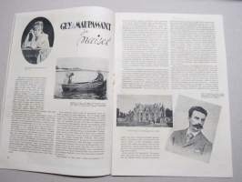 Eeva 1944 nr 11 kansikuva Suomalaisen oopperan tanssijatar Eva Hemming, Erään soturin puoliso, Ollaan niinkuin pääskyset -pesä laitetaan, Guy de Maupassant ja naiset