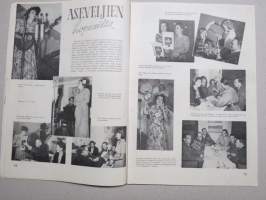 Eeva 1944 nr 9 kansikuva Häät Punjon kartanossa, Naisen aatokset..., Paljon säästin, Jätkänä jätkien parissa, Kuunteletko muutakn kuin uutisia?, Tapaaminen, ym.