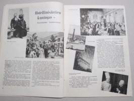 Eeva 1943 nr 3 Avioliiton ongelmia, Rakkaus, taide ja kuolema, Neljä kirjettä, Hotellinisäntien kuningas, Räikeän punainen pusero ja ohuen sininen puku, ym.