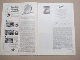 Eeva 1951 nr 2 Tyylikkään Eevan asusteista, Naisia parakissa, Seurapiirimaalari ja hänen &quot;rakastajattarensa&quot;, Hiljasen vallankumouksen maassa, Olen köyhä, ym.