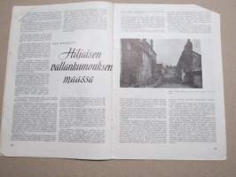 Eeva 1951 nr 2 Tyylikkään Eevan asusteista, Naisia parakissa, Seurapiirimaalari ja hänen &quot;rakastajattarensa&quot;, Hiljasen vallankumouksen maassa, Olen köyhä, ym.