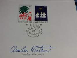 Kirjekortti 1993 Espan &amp; Aleksin joulualue