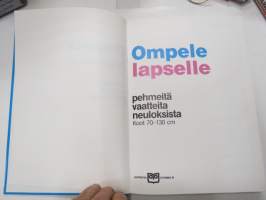 Ompele lapselle - pehmeitä vaatteita neuloksista koot 70-130 cm