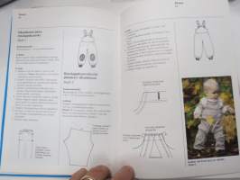 Ompele lapselle - pehmeitä vaatteita neuloksista koot 70-130 cm