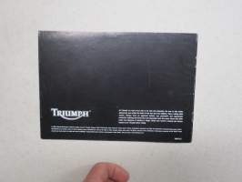 Triumph 1997? motorcycles / moottoripyörät -myyntiesite / sales brochure
