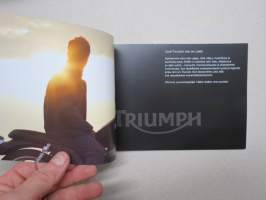 Triumph 2009? motorcycles / moottoripyörät -myyntiesite / sales brochure