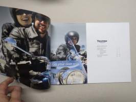 Triumph Rocket III 2008 motorcycle / moottoripyörä -myyntiesite / sales brochure