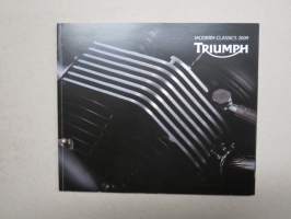 Triumph 2009 motorcycles / moottoripyörät - myyntiesite / sales brochure