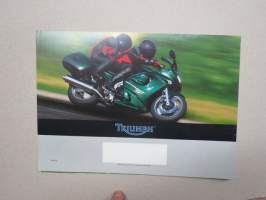 Triumph 2001 touring motorcycles / moottoripyörät - myyntiesite / sales brochure