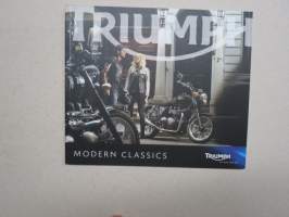 Triumph 2010 modern classics motorcycles / moottoripyörät - myyntiesite / sales brochure