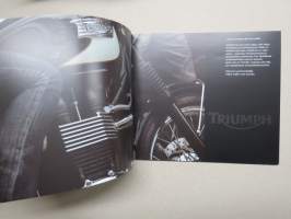 Triumph 2010 modern classics motorcycles / moottoripyörät - myyntiesite / sales brochure