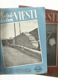 Metsäliiton Viesti 1950 nr  5 ja 1955 nr 2-3  yht 2  lehteä