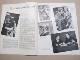 Eeva 1940 nr 10 Kuningatar palaa maanpakolaisuudesta, Kansainvälinen Venus, Voiko nainen säästää?, Mille nainen nauraa ja itkee?, Kansansuosikki nro 1, ym.