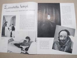 Eeva 1940 nr 10 Kuningatar palaa maanpakolaisuudesta, Kansainvälinen Venus, Voiko nainen säästää?, Mille nainen nauraa ja itkee?, Kansansuosikki nro 1, ym.