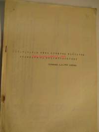 Pikatavaran sekä pienten eläinten kuormaus ja kuljetusohjeet 1.6.1953 lukien 