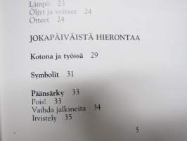 Hierontaa jokapäiväisiin vaivoihin